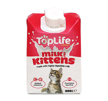 TopLife Cows' Milk For Kittens 200ml