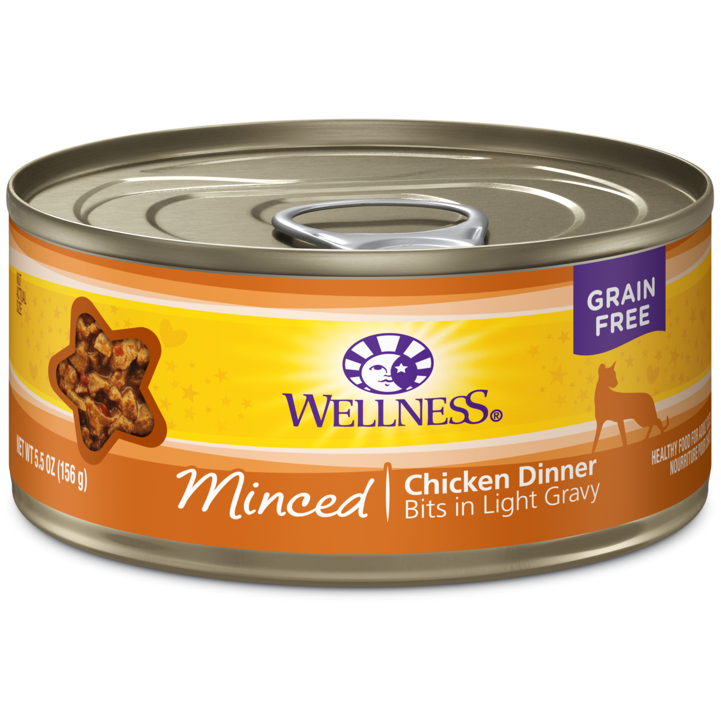 Wellness Cat Canned Complete Health™ Minced Chicken Dinner 5.5oz