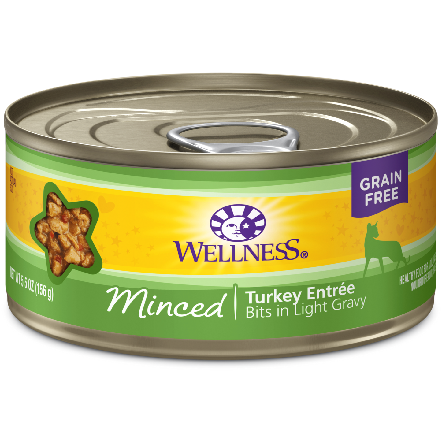 Wellness Cat Canned Complete Health™ Minced Turkey Dinner 5.5oz