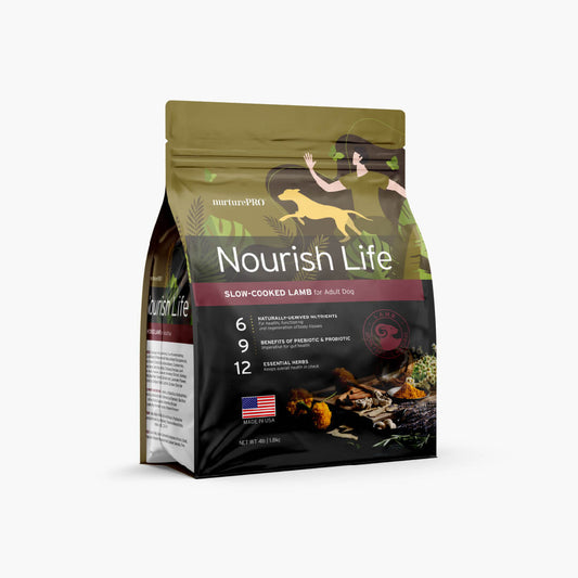 Nurture Pro Dog Nourish Life Adult Lamb 'Formula 4lbs