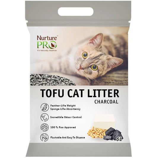 Nurture Pro Cat Tofu Litter Charcoal 6 L