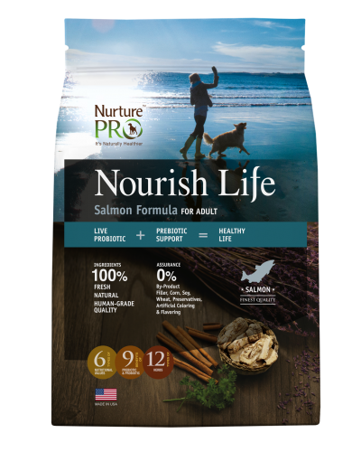 Nurture Pro Dog Nourish Life Adult Salmon 'Formula - 4lbs