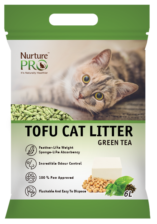 Nurture Pro Cat Tofu Litter Green Tea 6 L