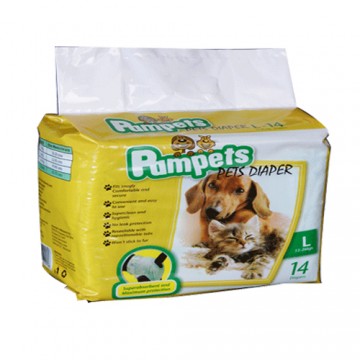 Pampets Pet Diaper L 14pcs