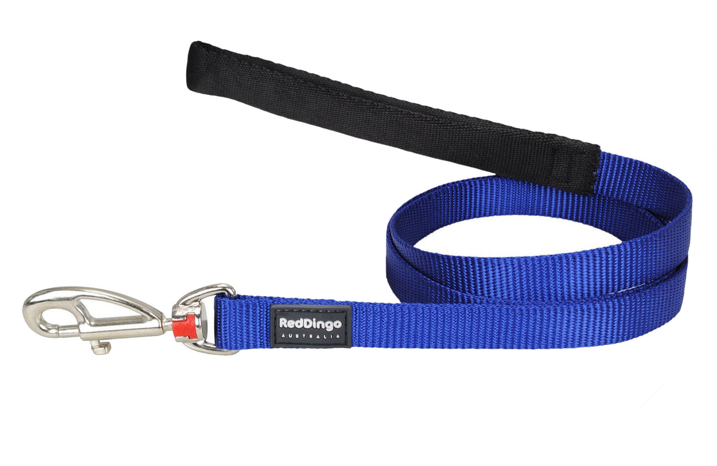 Red Dingo Dog Fixed Length Lead Classic - Dark Blue - Available In S, M, ML & L