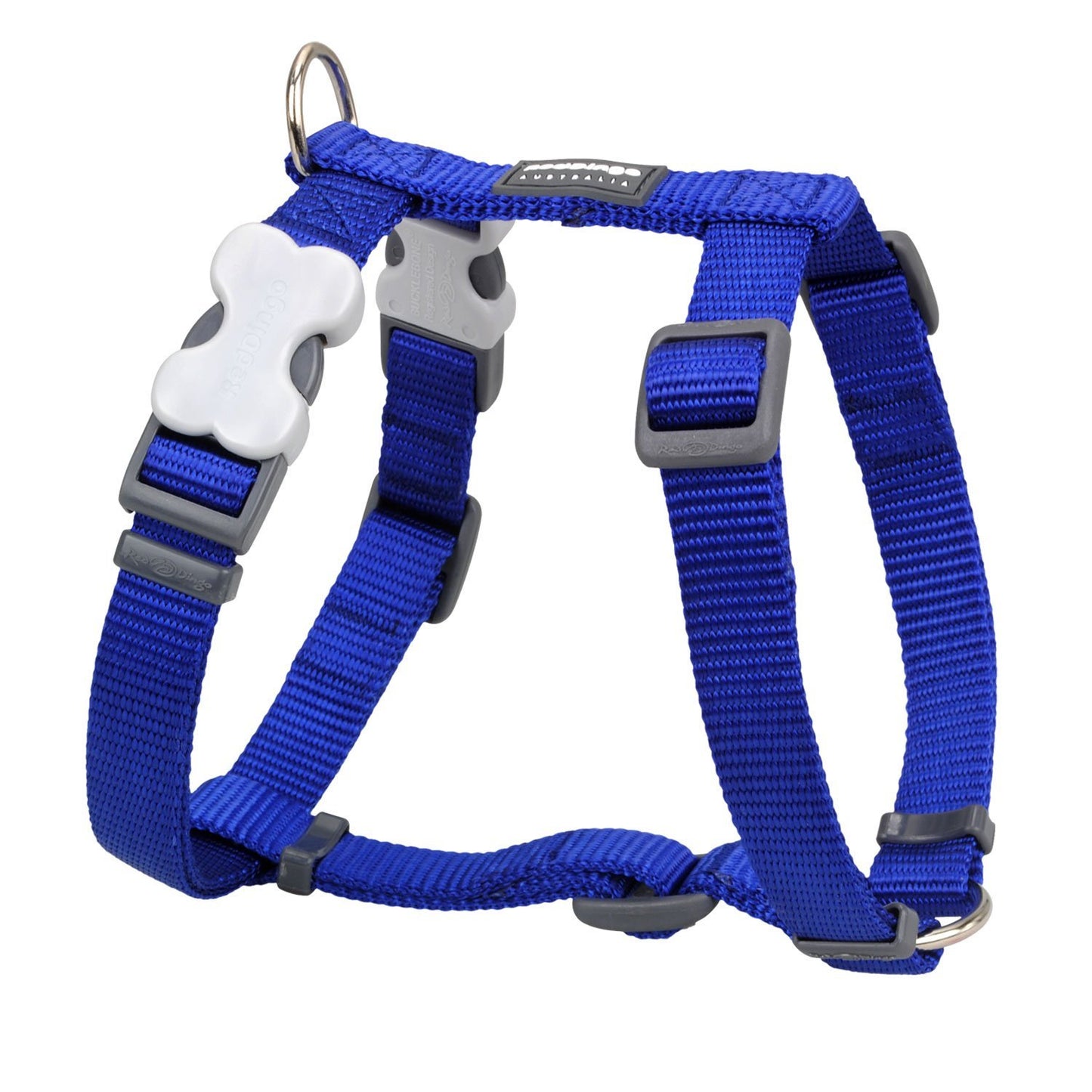 Red Dingo Dog Harness Classic - Dark Blue - Available In S, M, ML & L