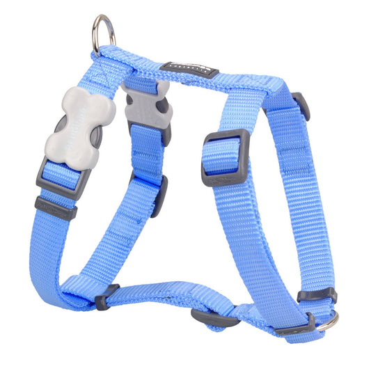 Red Dingo Dog Harness Classic - Medium Blue - Available In S, M, ML & L