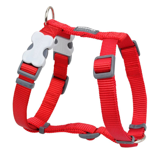 Red Dingo Dog Harness Classic - Red - Available In S, M, ML & L