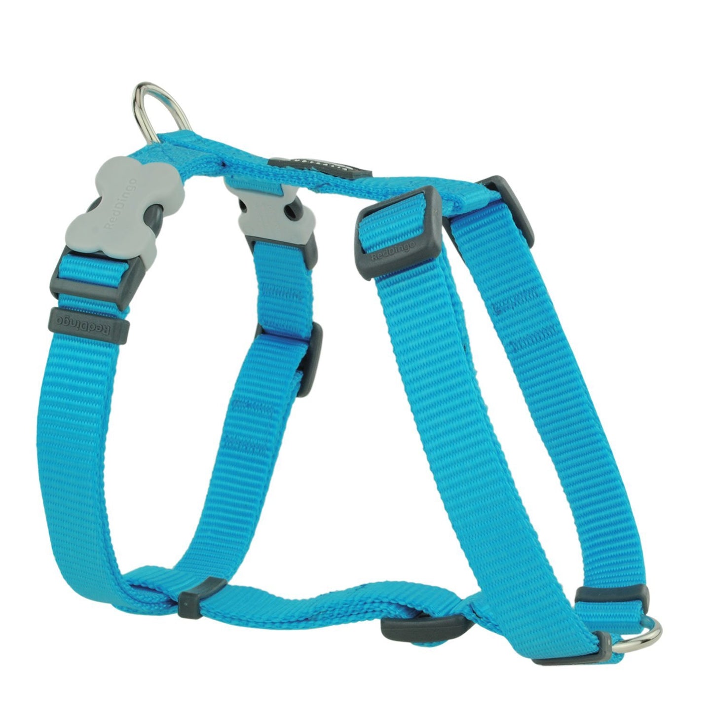 Red Dingo Dog Harness Classic - Turquoise - Available In S, M, ML & L