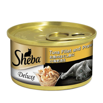 Sheba Deluxe Tuna with Prawn in Jelly 85g x 24