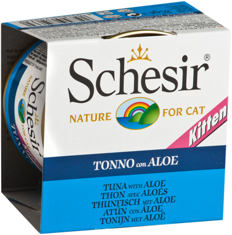 Schesir Kitten Canned Jelly Tuna with Aloe 85g