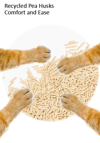 Catit Go Natural Pea Husk Clumping Cat Litter 5.6kg (44144)