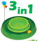 43002-Catit 3-in-1 Play - Circuit Ball Toy with Grass Planter