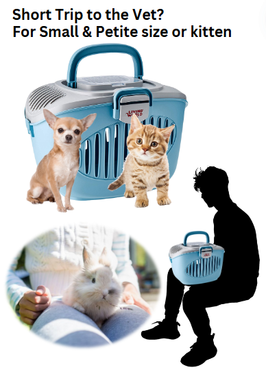 Living World Paws2Go Small Pet Carrier 60898