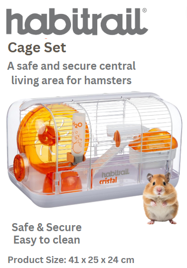 Habitrail Cristal Cage for Hamster (62820)