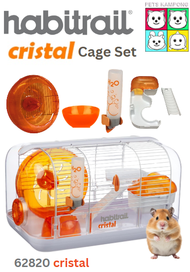 Habitrail Cristal Cage for Hamster (62820)