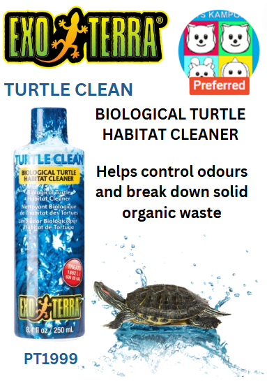 Exo Terra Turtle Clean Biological Turtle Habitat Cleaner 250ml (PT1999)