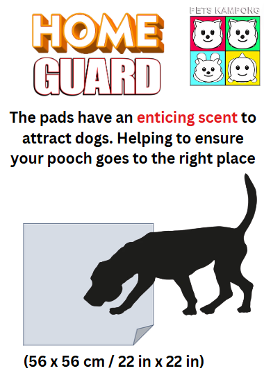 Dogit 70597 Home Guard Training Pad 100 Pack - 56 cm x 56 cm (22" x 22")