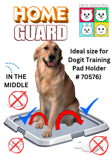 Dogit 70597 Home Guard Training Pad 100 Pack - 56 cm x 56 cm (22" x 22")