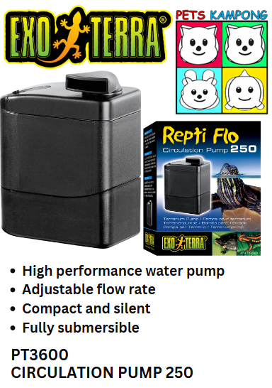 Repti Flo 250 Terrarium Pump PT3600