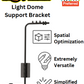 Exo Terra Light Bracket Light Dome Support Fixture (PT2223)