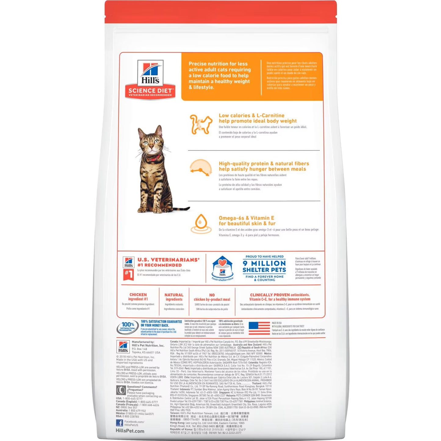 Science Diet Feline Adult Light 6kg