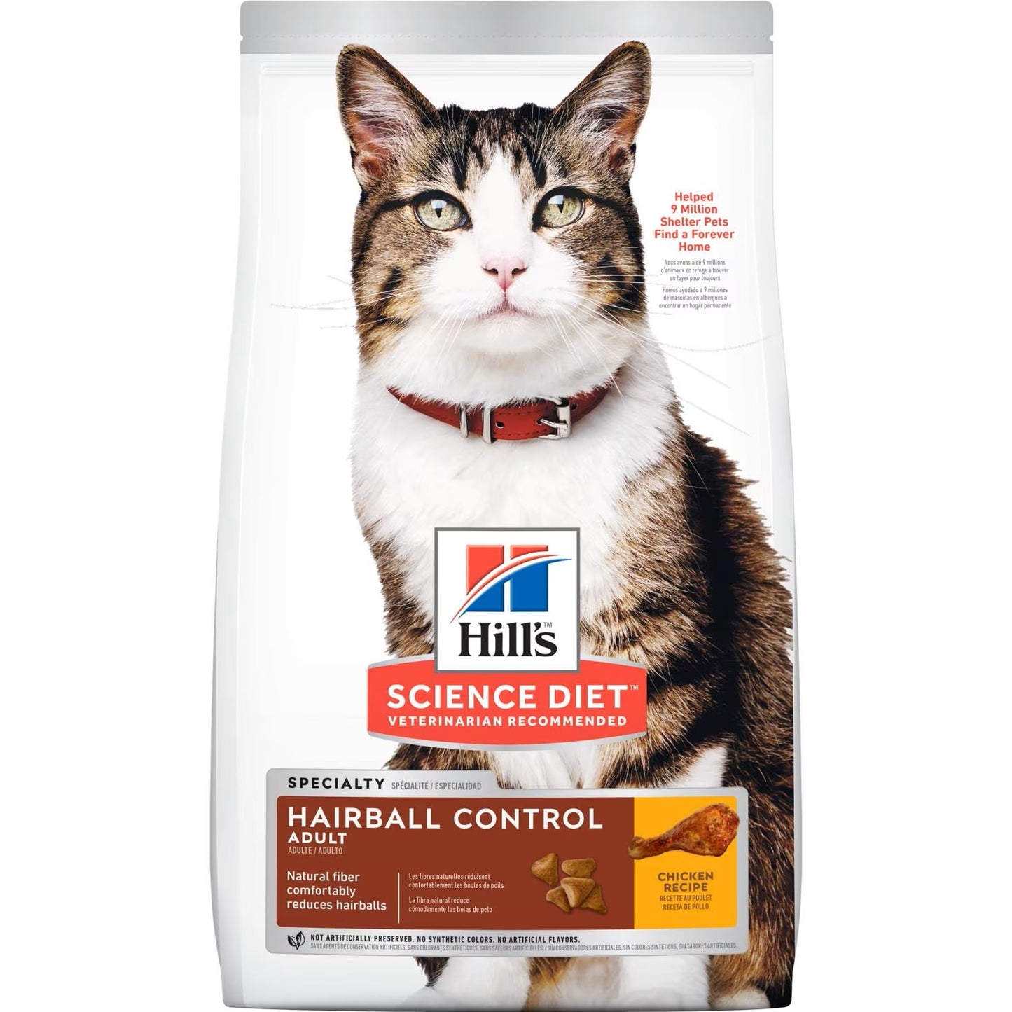 Science Diet Feline Hairball Control Adult 3.5lbs