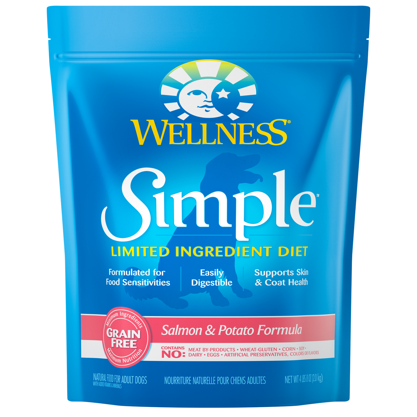 Wellness Simple Limited Ingredient Diet Salmon & Potato Formula - Available in 24lbs