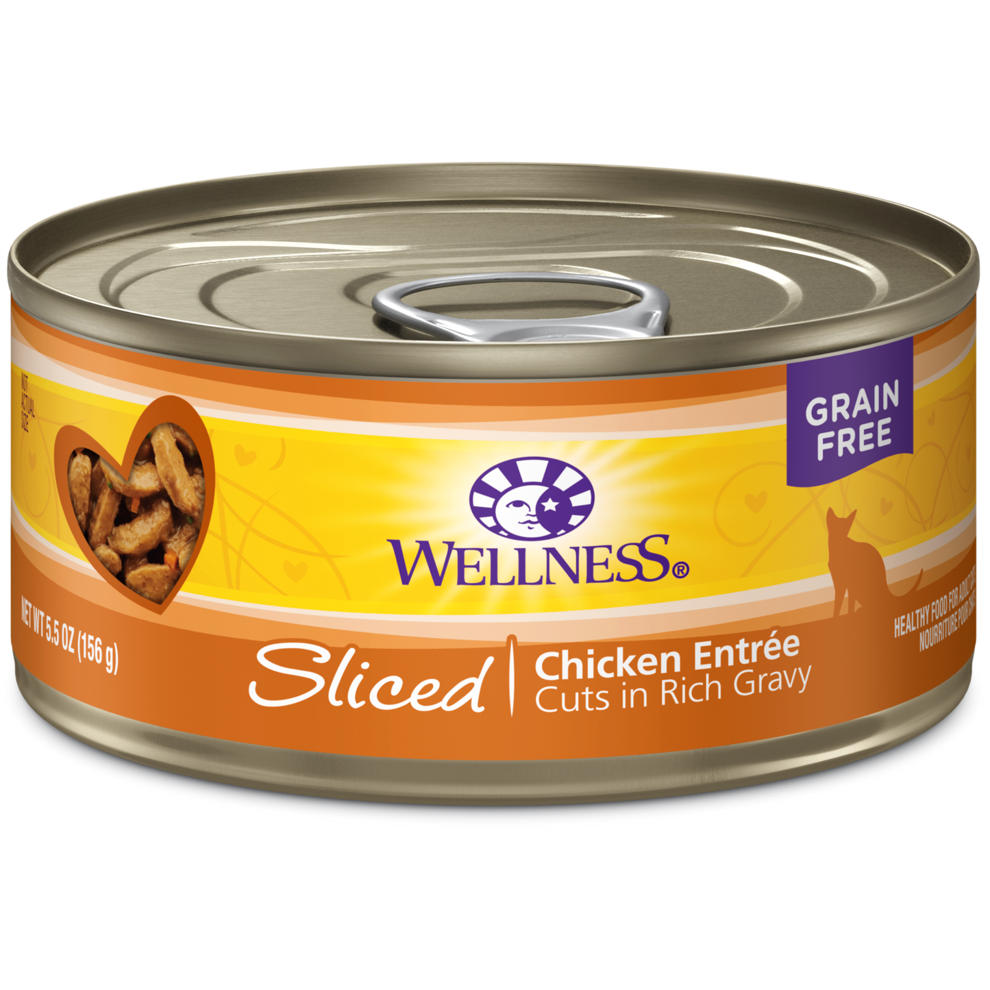 Wellness Cat Canned Complete Health™ Sliced Chicken Entree 5.5oz