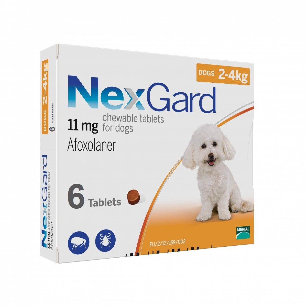 NexGard Chews For Small Dogs 2-4kg - 3 & 6 Tablets