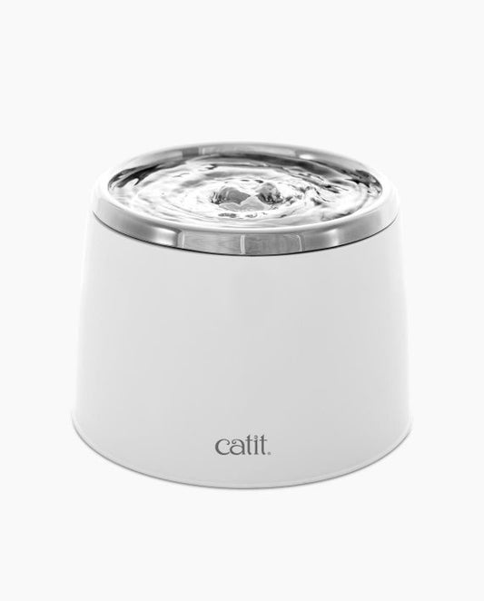 Catit 50023-Cat Stainless Steel Drinking Fountain - 2 L