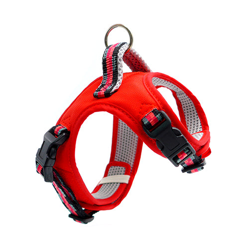 Tarky Vest Harness Reflective Type Red - Available in 3S, 2S, S, M & L