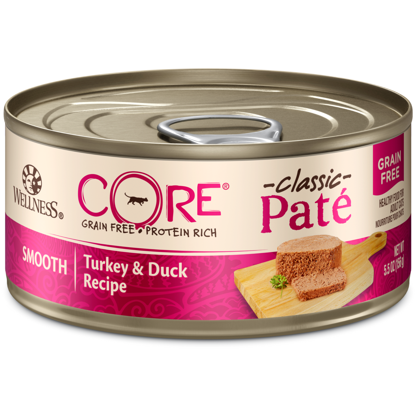 Wellness Cat Canned CORE® Pâté Turkey & Duck 5.5oz