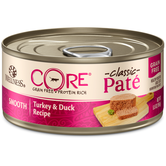 Wellness Cat Canned CORE® Pâté Turkey & Duck 5.5oz