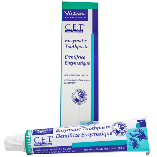 Virbac C.E.T Enzymatic Toothpaste (Vanilla-Mint Flavour) 70g