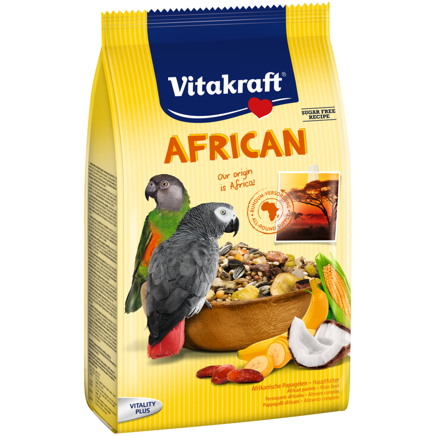 VitaKraft African Grey Parrots 750g