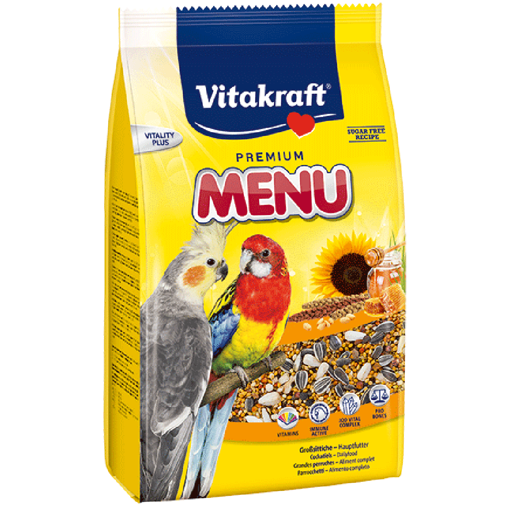 VitaKraft Premium Menu Cockatiel 1kg