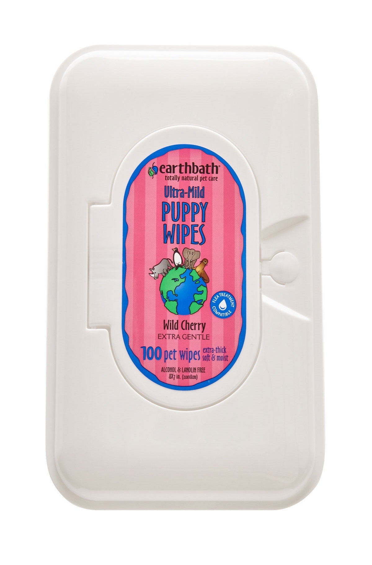 Earthbath Wipes Puppy - 100 pieces