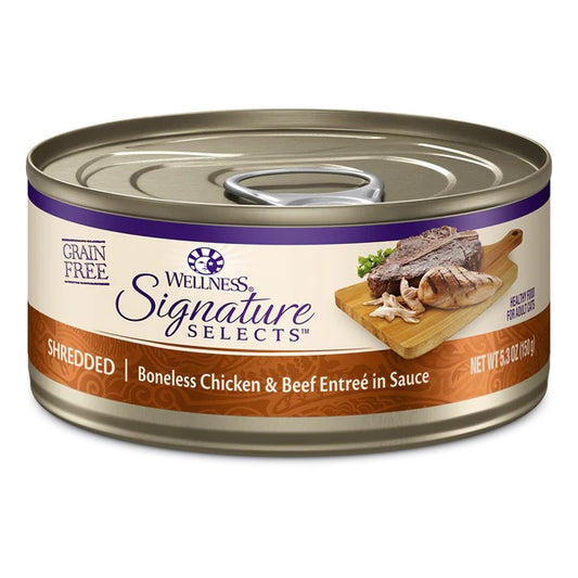 Wellness Cat CORE Signature Selects Shredded Chicken & Beef 5.3oz