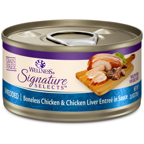 Wellness Cat CORE Signature Selects Shredded Chicken & Chicken Liver 5.3oz